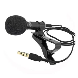 Microfono Alambrico Para Celular Android Conexion Universal 3.5mm