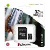 Memoria Flash Kingston Canvas Select Plus, 32GB MicroSDHC UHS-I Clase 10, con Adaptador