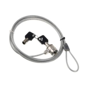 Candado de Seguridad Para Laptop Cable de Acero Inoxidable 1 mt