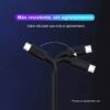 Cable Micro USB de Carga y Datos 1mt