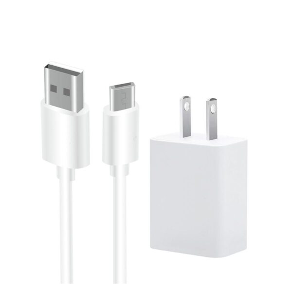 Combo Cable y Cargador 5V 2A Micro Usb V8