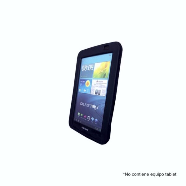 BRobotix Funda de Silicón para Tablet de 7 Pulgadas color Negro