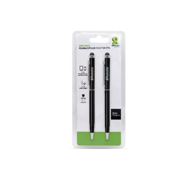 BRobotix Boligrafo Pluma Stylus Para Tableta O Smartphone 2 pz