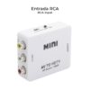 Adaptador Convertidor de Audio y Video RCA a HDMI 1080p