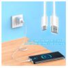 Combo Cable y Cargador 5V 2A Usb Tipo C