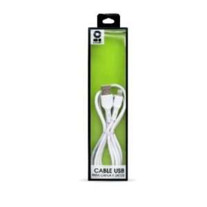 Brobotix Cable Lightning Usb V2.0 Lightning Blanco 1M