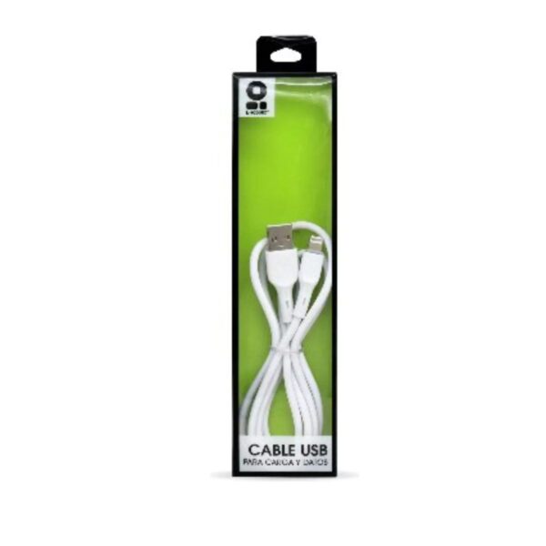 Brobotix Cable Lightning Usb V2.0 Lightning Blanco 1M