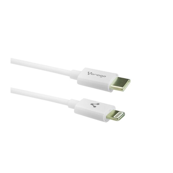 Vorago Cable Usb Tipo C A Lightning Blanco Compatible con iPhone iPad