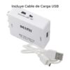 Adaptador Convertidor de Audio y Video RCA a HDMI 1080p