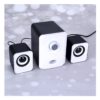 Bocinas Para Computadora 2.1 Canales Sonido Estereo Conexion USB y 3.5mm