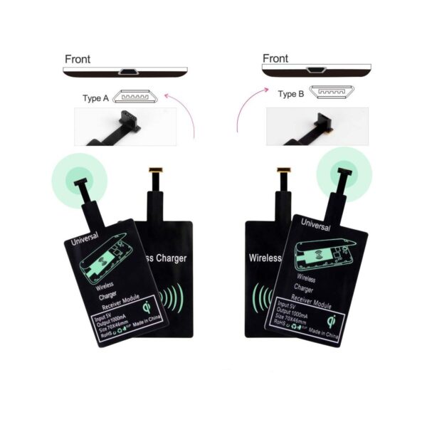 Receptor De Carga Inalambrica Qi Universal Interfaz Lightning Iphone