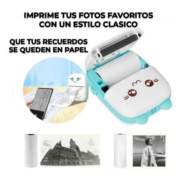 Impresora Termica Bluetooth Para Celular No Utiliza Tinta