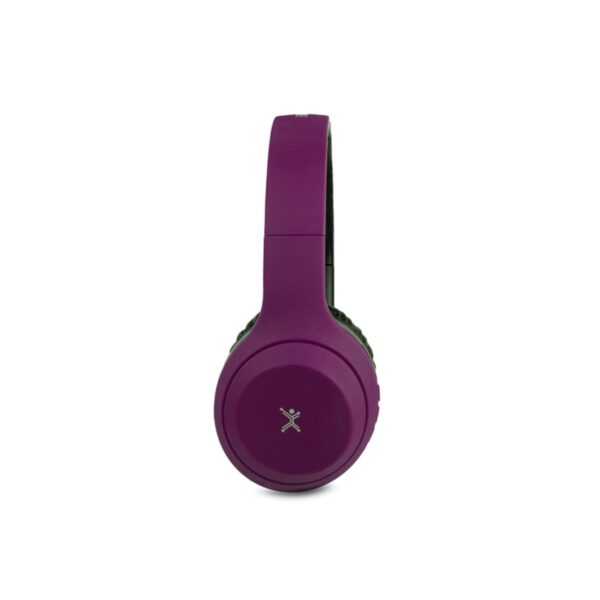 Perfect Choice Audífonos con Micrófono  Bluetooth Inalámbrico USB Morado