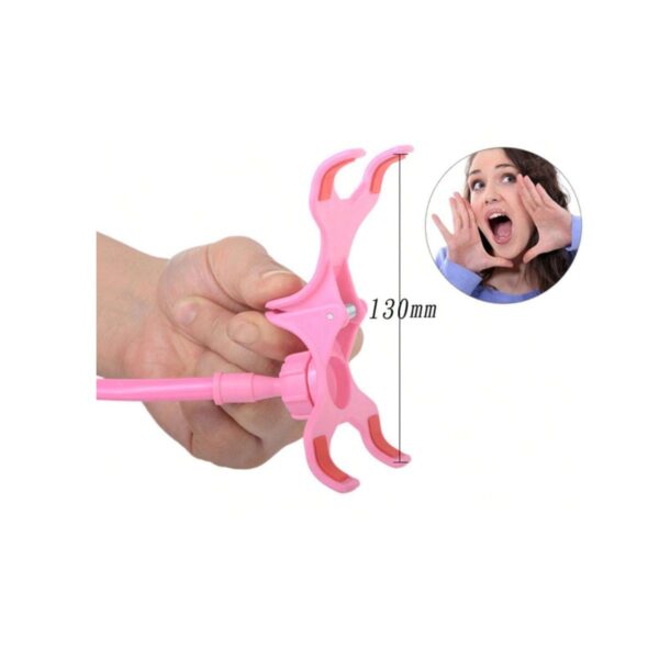 Soporte Flexible Con Pinza De Mesa O Escritorio Para Celular Color Rosa