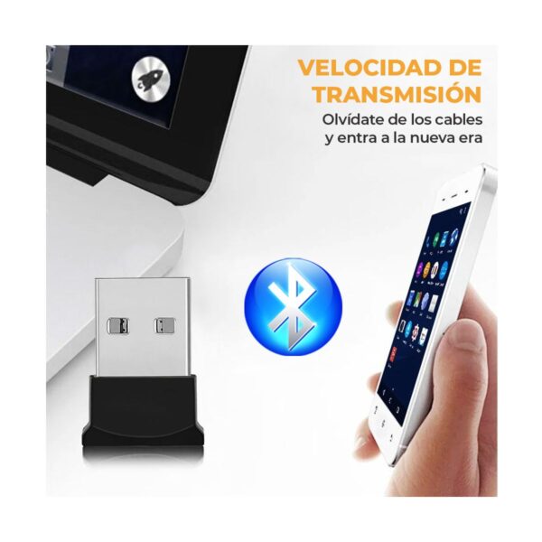 Adaptador Bluetooth Usb Para Computadora Pc Laptop Plug And Play