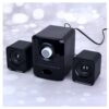 Bocinas Para Computadora 2.1 Canales Sonido Estereo Conexion USB y 3.5mm
