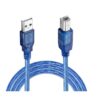 Cable para Impresora USB 2.0 A Macho - USB 2.0 B Macho 3 Metros