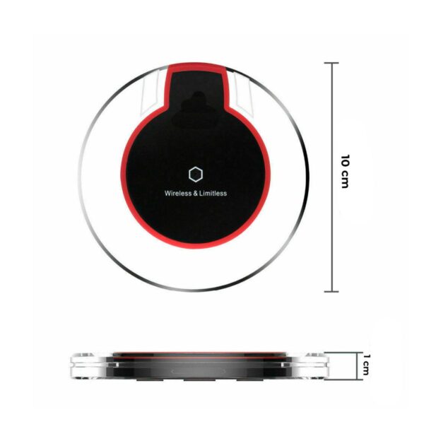 Cargador Inalambrico Universal 5v 1A Compatible con Smarphone y Smartwatch