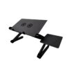 Mesa Soporte para Laptop Reclinable y Ergonómica 2 Ventiladores y Soporte para Mouse