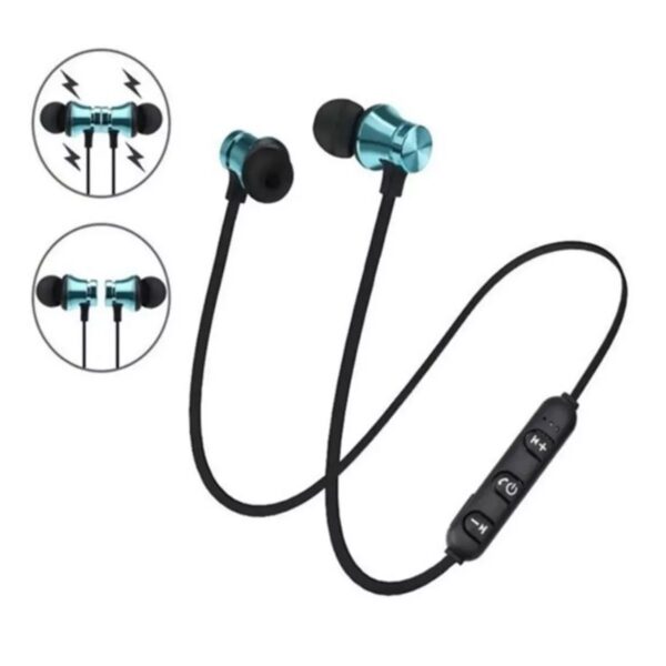 Audifonos Manos Libres Magnéticos Estilo Deportivo