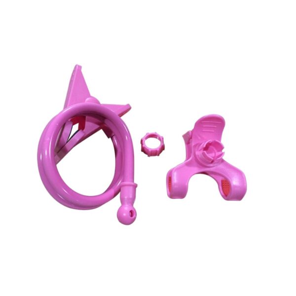 Soporte Flexible Con Pinza De Mesa O Escritorio Para Celular Color Rosa