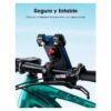 Ugreen Soporte Universal de Moto o Bici para Celular de 4.6 a 6.8 Pulgadas