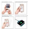 Receptor De Carga Inalambrica Qi Universal Interfaz Lightning Iphone