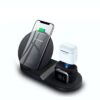 3 En 1 Cargador Inalambrico Compatible Con Samsung Xiaomi Motorola iPhone iWatch AirPods