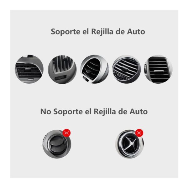 Soporte Cargador Inalámbrico Para Auto De 10w
