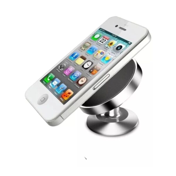 Soporte Metalico Con Base Adherible Magnetico Para Celular