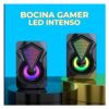 Bocinas Para Computadora Con Luz RGB Conexión USB y 3.5mm