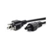 Cable Trifásico de Corriente para Laptop 1.5m  Alimentación Segura