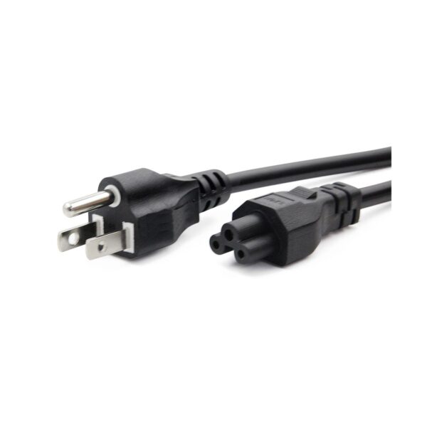 Cable Trifásico de Corriente para Laptop 1.5m  Alimentación Segura
