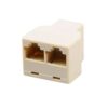 Adaptador Splitter Ethernet Rj45 1 Jack A 2 Jacks 8 Hilos