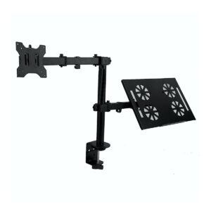Soporte Articulado De Escritorio Para Laptop Y Monitor De Hasta 32"