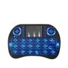 Mini Teclado Español Inalambrico USB 2.4Ghz Recargable Con TouchPad 2 en 1