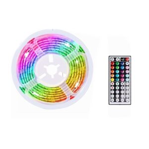 Tira De 10 Metros De Luces LED RGB Control por APP o IR