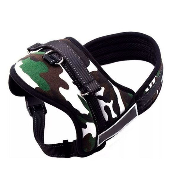 Pechera Pretal Para Perros Estilo Camuflaje Talla M o L
