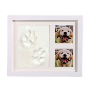 Porta Retrato Para Bebes O Mascotas Con Impresión De Manual De Huella