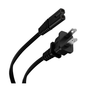 Cable De Corriente  2 Polos Compatible con Aparatos Electronicos