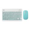 Kit Mini Teclado Y Mouse Inalambrico Bluetooth Para PC iPhone Android