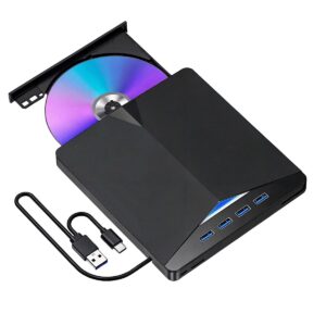 Lector Y Quemador CD VCD DVD 7 en 1 Posee 4 Puertos USB 1 SD 1 Micro SD