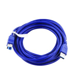 Cable Usb 3.0 Macho a Tipo B  De Alta Velocidad 5 Mt Para Impresora O HDD