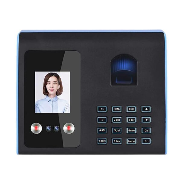 Reloj Checador Con Reconocimiento Facial Y Huella Digital