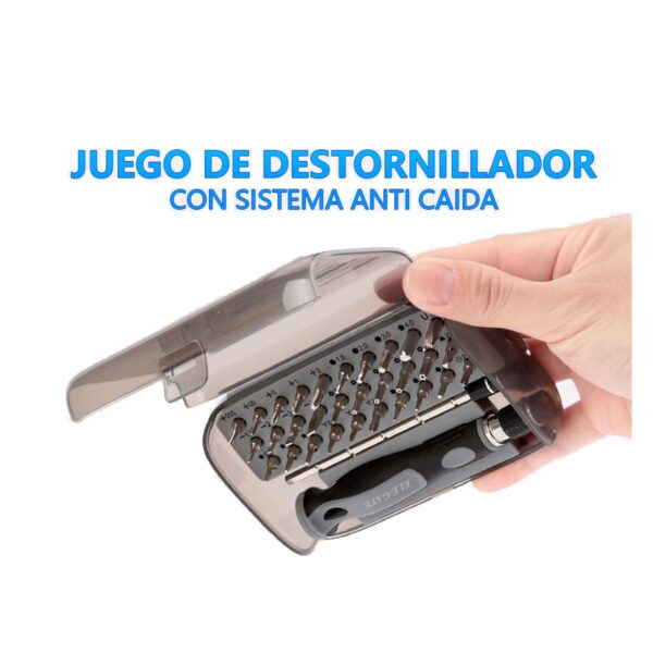 Juego De Destornillador Magneticos Con 30 Puntas