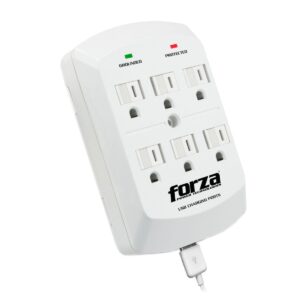 Forza Power Supresor De Picos 6 Contacto 2 USB 1875W