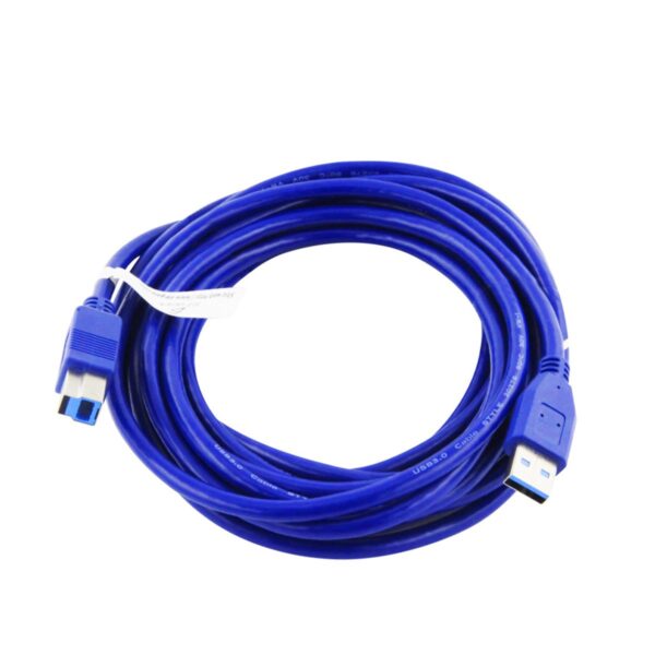 Cable Usb 3.0 Macho a Tipo B  De Alta Velocidad 5 Mt Para Impresora O HDD