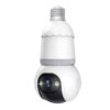 Cámara De Seguridad Tipo Foco De 2 Mp Y 2.4 Ghz 360° Inalámbrica Con Visión Nocturna