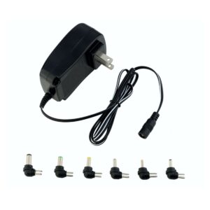 Eliminador Adaptador de Corriente AC Universal 30W 12V 6 En 1