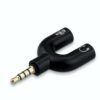 Divisor De Audio Estereo 3.5mm Compatible con PC Laptop o Celular